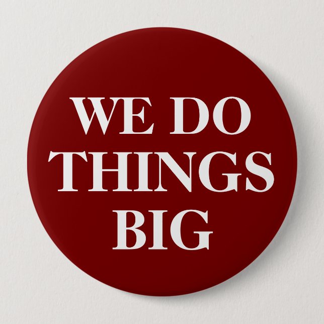 Bóton Redondo 10.16cm Botões de Apresentação Comercial em Massa Promocio (Frente)