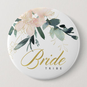 BÓTON REDONDO 10.16CM BRIDE FLORÍCOLA FLORÍFICA DOURADA E SUAVE