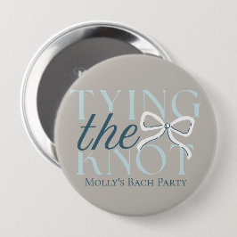 Bóton Redondo 10.16cm Casando - Design de Casamento Minimalista Elegante