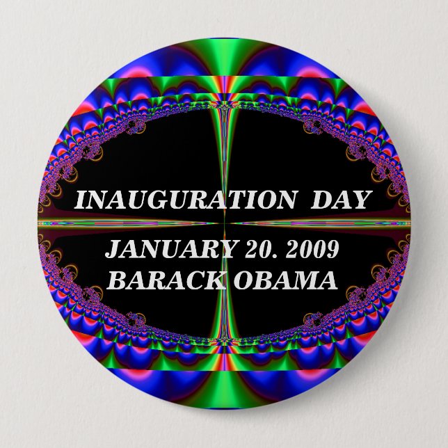 Bóton Redondo 10.16cm CELEBRATE HISTORY_ Button_by Elenne Boothe (Frente)