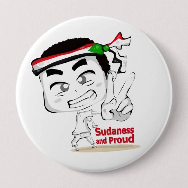 Bóton Redondo 10.16cm chibi (Frente)