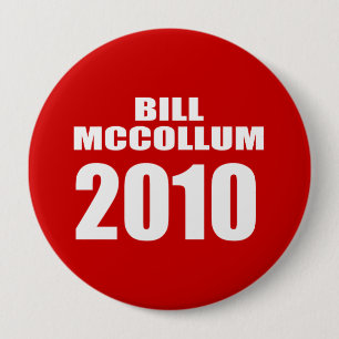 BÓTON REDONDO 10.16CM CONTA MCCOLLUM PARA O GOVERNADOR