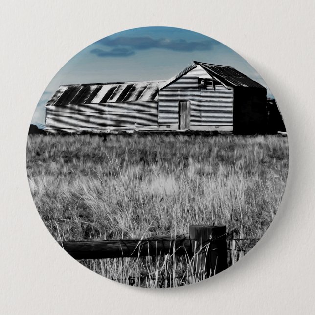 Bóton Redondo 10.16cm Crachá de Relic Rural Australiano (Frente)