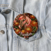 Crítemos Florais do Autumn Horse Personalizados