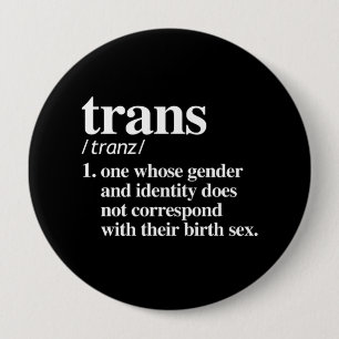Bóton Redondo 10.16cm definição do transporte - - definições de LGBT