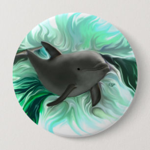 Bóton Redondo 10.16cm Dolphin Baby