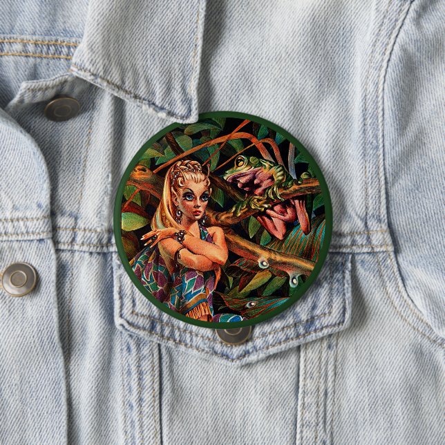 Bóton Redondo 10.16cm Elf Princess Button (In Situ)