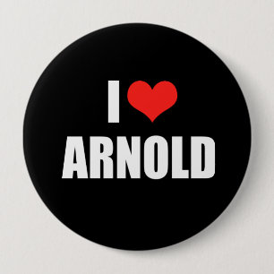 Bóton Redondo 10.16cm Engrenagem da eleição de ARNOLD SCHWARZENEGGER