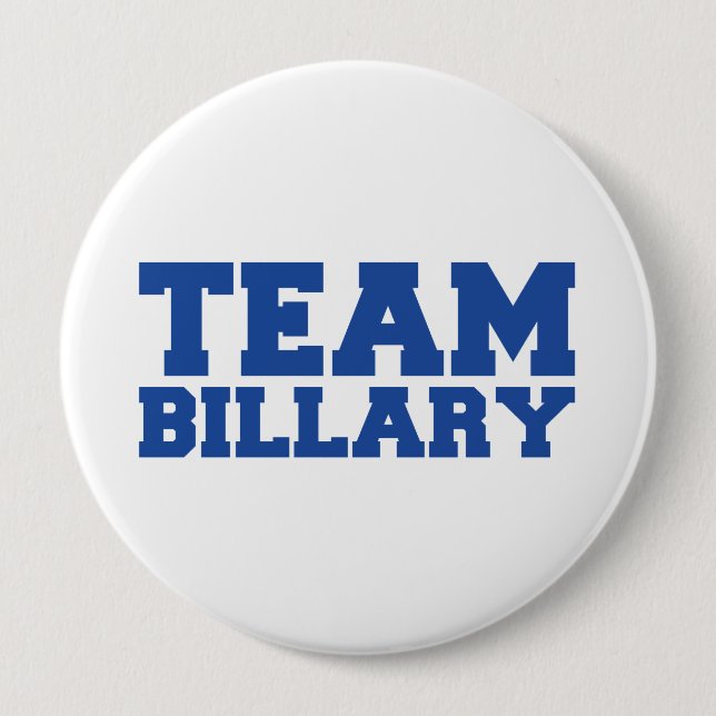 Bóton Redondo 10.16cm EQUIPE BILLARY CLINTON.png (Frente)