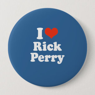 BÓTON REDONDO 10.16CM EU AMO RICK PERRY