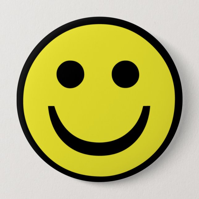 Bóton Redondo 10.16cm face retrô (Frente)