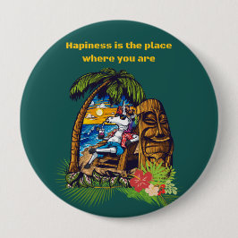 Bóton Redondo 10.16cm Férias