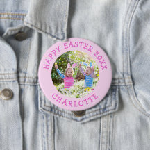 Foto De Páscoa Bonita Com Nome Rosa Para Meninas