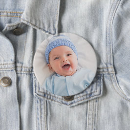 Bóton Redondo 10.16cm Foto pessoal Adicionar sua própria imagem