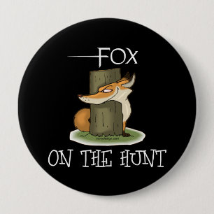 Bóton Redondo 10.16cm Fox na caça