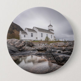 Bóton Redondo 10.16cm Gimsoy Church Lofoten Noruega