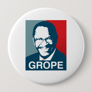 Bóton Redondo 10.16cm Grope de Herman Cain