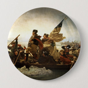 Bóton Redondo 10.16cm Honre a história americana com este impressionante