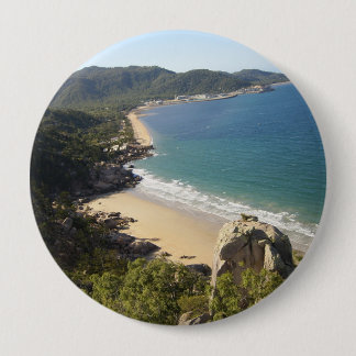 Bóton Redondo 10.16cm Ilha Magnética - Crachá Redondo da Austrália
