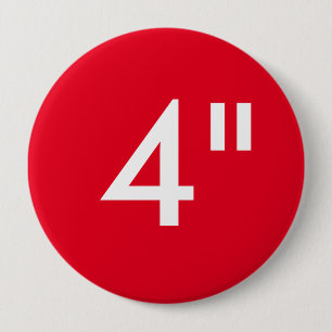 Bóton Redondo 10.16cm Impressão feito sob encomenda 4" modelo redondo