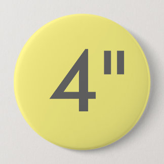 Bóton Redondo 10.16cm Impressão feito sob encomenda 4" modelo redondo