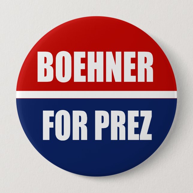 BÓTON REDONDO 10.16CM JOHN BOEHNER 2012 (Frente)