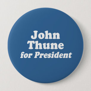 BÓTON REDONDO 10.16CM JOHN THUNE PARA O PRESIDENTE