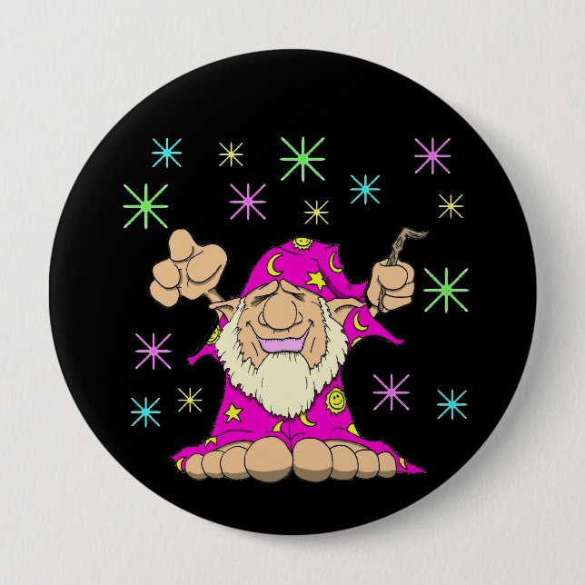 Bóton Redondo 10.16cm Marvin (Frente)