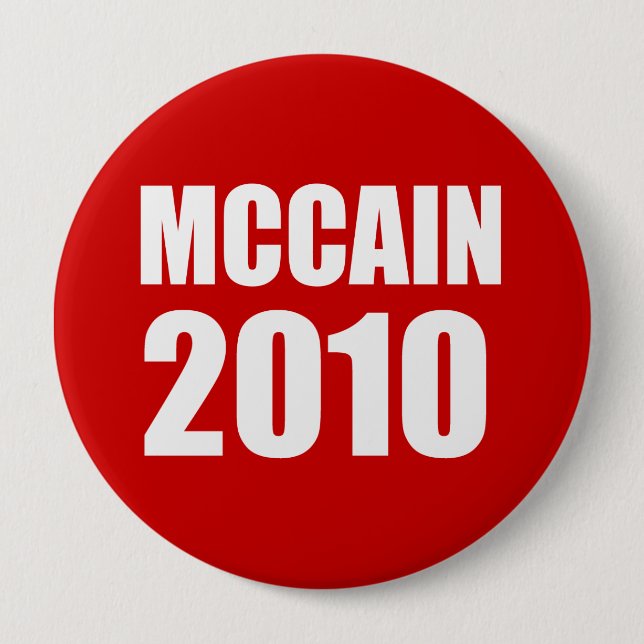 BÓTON REDONDO 10.16CM MCCAIN 2010 (Frente)