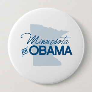 Bóton Redondo 10.16cm Minnesota para Obama.png