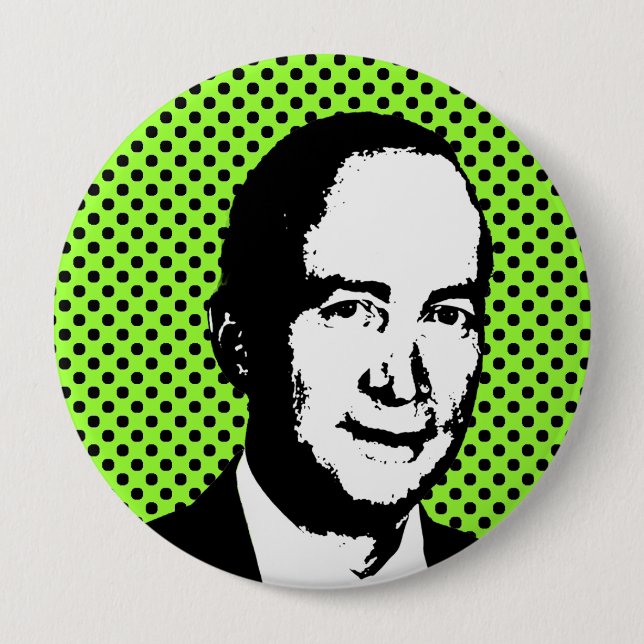 Bóton Redondo 10.16cm Mitch Daniels 2012 (Frente)