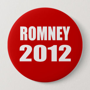 BÓTON REDONDO 10.16CM MITT ROMNEY 2012