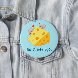 Bóton Redondo 10.16cm Mocas E Queijo