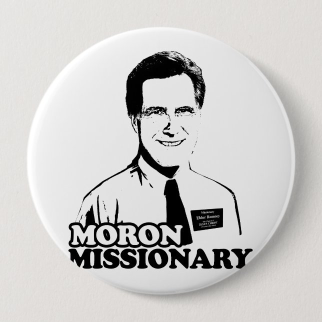 Bóton Redondo 10.16cm MORON MISSIONARY ROMNEY.png (Frente)