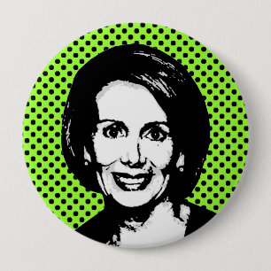 Bóton Redondo 10.16cm Nancy Pelosi 2