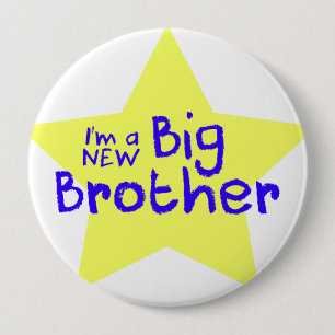 Bóton Redondo 10.16cm Novo Big Brother Pin
