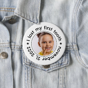 Bóton Redondo 10.16cm O primeiro Prêmio de felicitação do garoto dos den