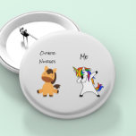Bóton Redondo 10.16cm Outras Enfermeiras Hospital de Campo Médico Unicór<br><div class="desc">Este design foi criado através da arte digital. Pode ser personalizado na área fornecida ou personalizado escolhendo o clique para personalizar a opção adicional e alterando o nome, as iniciais ou as palavras. Você também pode alterar a cor e o estilo do texto ou excluir o texto de um design...</div>