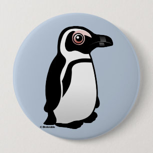 Bóton Redondo 10.16cm Pinguim africano