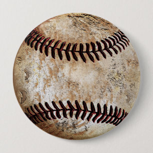 Bóton Redondo 10.16cm Pinos Rústicos Rústicos de Baseball Comprar 1 ou