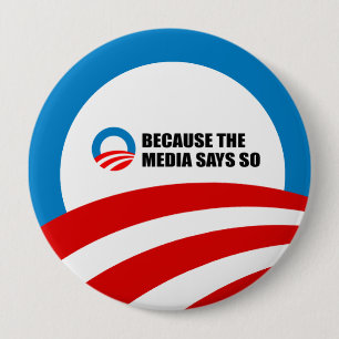 BÓTON REDONDO 10.16CM PORQUE A MÍDIA DIZ ISSO