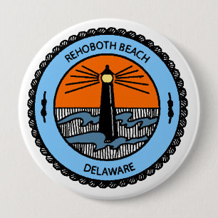 Bóton Redondo 10.16cm Praia de Rehoboth