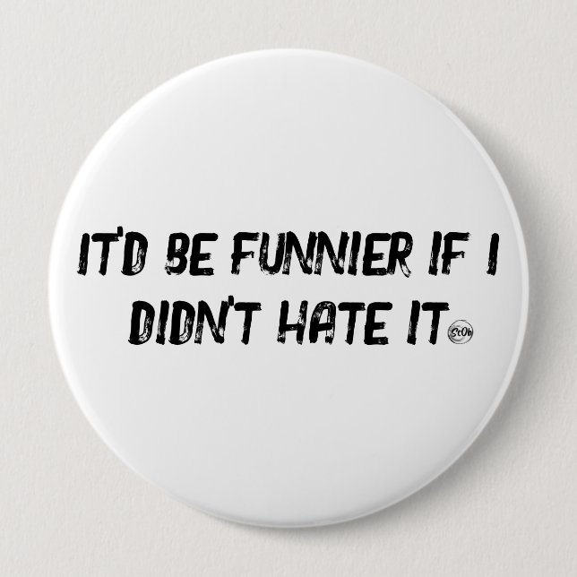 Bóton Redondo 10.16cm Presentes de Despedida de Solteiro Botão Redondo D (Frente)