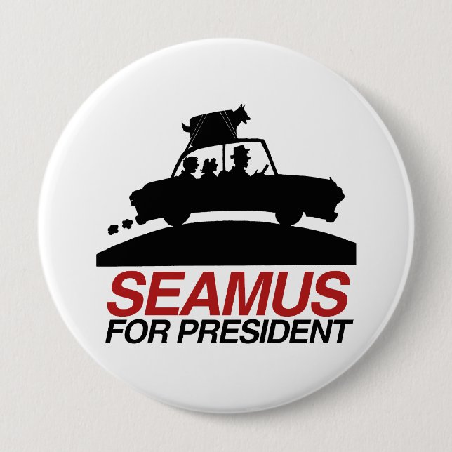 Bóton Redondo 10.16cm Seamus para presidente.png (Frente)