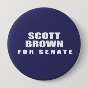 BÓTON REDONDO 10.16CM SENADOR SCOTT MARROM
