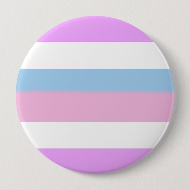 Bóton Redondo 10.16cm Sinalizador do Orgulho Intersexual (Frente)