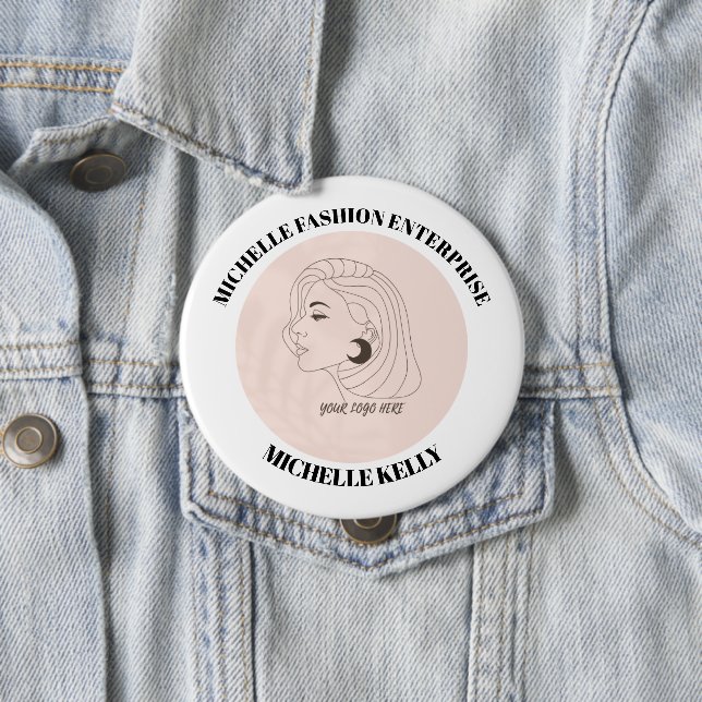 Bóton Redondo 10.16cm Skaymarts | Michelle Fashion Business Identity (In Situ)