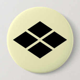 Bóton Redondo 10.16cm Takeda segunda-feira, Japão