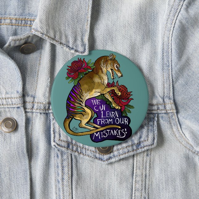 Bóton Redondo 10.16cm Thylacine Podemos Aprender (In Situ)