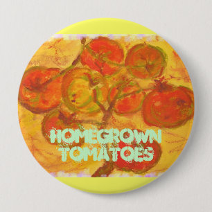 Bóton Redondo 10.16cm tomate de borrelha
